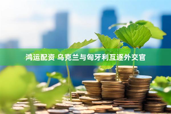 鸿运配资 乌克兰与匈牙利互逐外交官